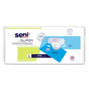 Super Breasts, diapers, large, 100-150 cm, 30 pcs