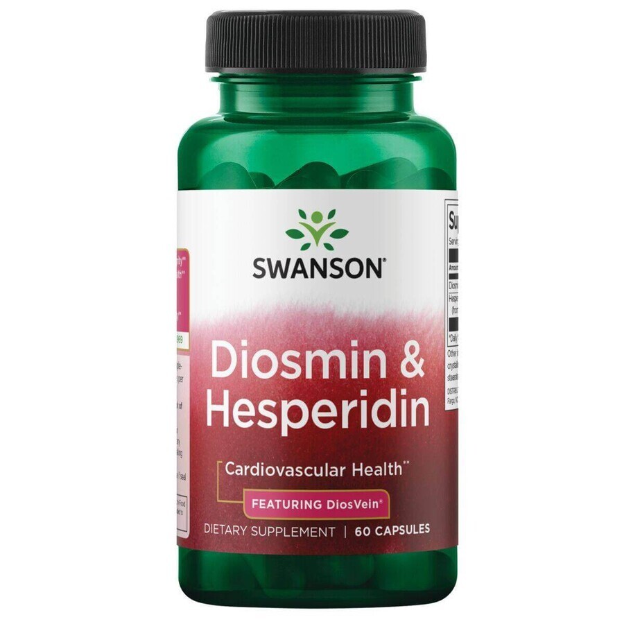 Swanson Diosmin & Hesperidin, 60 capsules