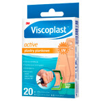 Viscoplast Active, Schaumstoff-Polster, 20 Stück