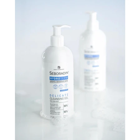 Seboradin Hydroderm face and body cleansing gel 400 ml
