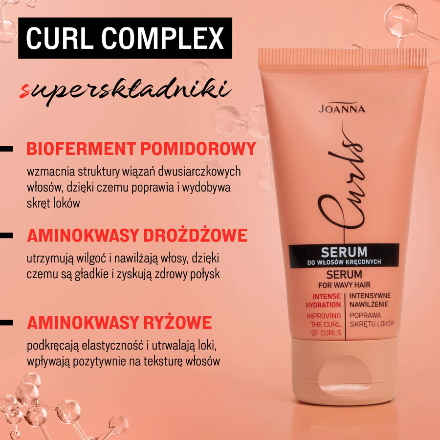 Joanna Curls, Serum für lockiges Haar, 50 g