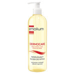 Emolium Dermocare set, moisturizing wash oil, 400 ml + body lotion, 400 ml + protective spray for children from 1 year of age, SPF 50+, 175 ml + free towel