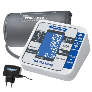 Tech-Med TMA-3 Basic (B), tensiomètre automatique à bras avec alimentation électrique