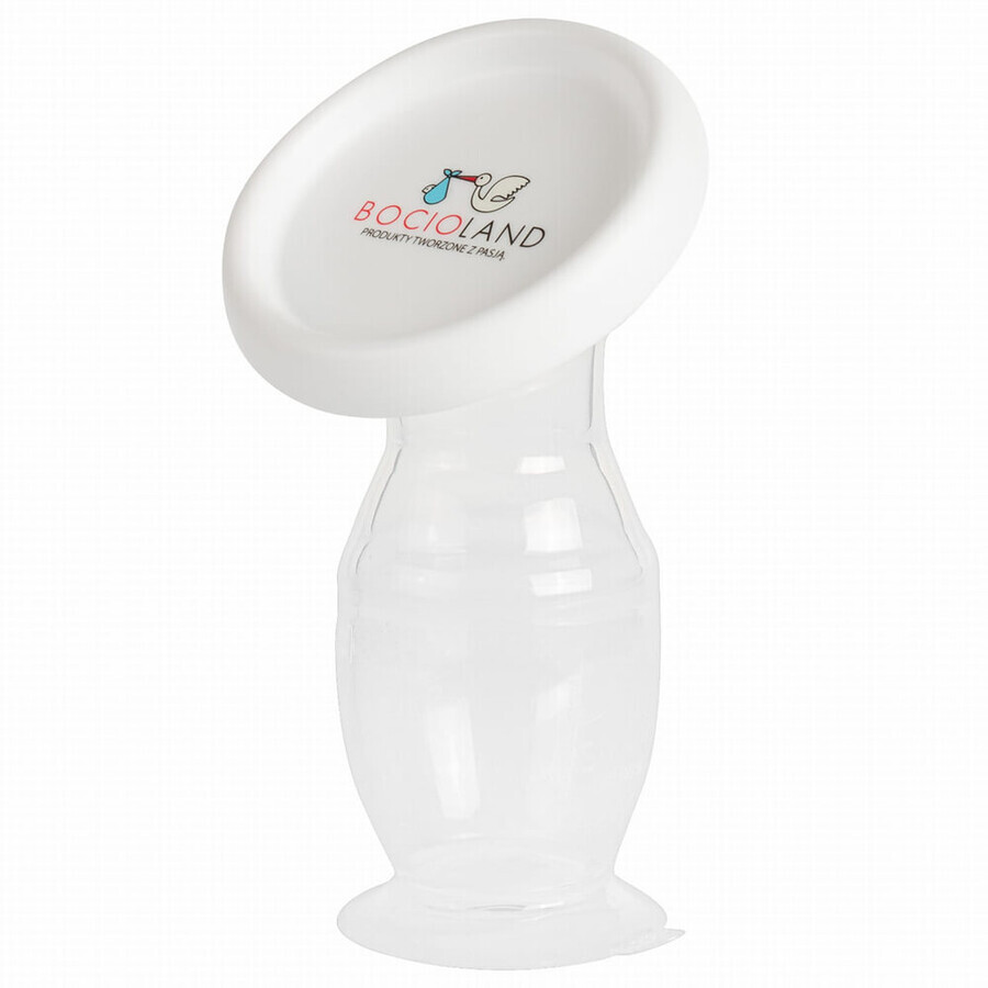 Bocioland, silicone breast pump, 1 pc.