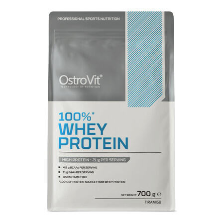 OstroVit 100% Molkenprotein, Geschmacksrichtung Tiramisu, 700 g