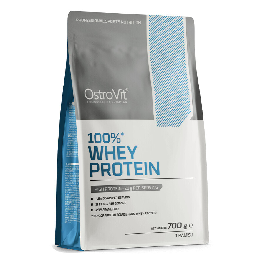 OstroVit 100% Molkenprotein, Geschmacksrichtung Tiramisu, 700 g