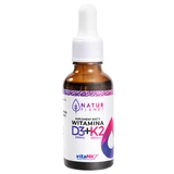Natur Planet Vitamine D3+K2 Forte druppels, 30 ml