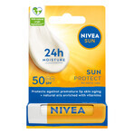 Nivea Sun Protect, nourishing lipstick, SPF 50, 4.8 g