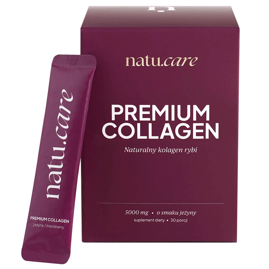 Natu.Care Premium Collageen 5000 mg, bramensmaak, 30 sachets