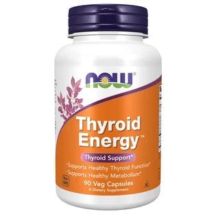 Now Foods Thyroid Energy, 90 kapsułek wegetariańskich