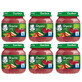 Gerber Bio-Dessert-Set, Apfel, Rote Bete, ab 6 Monaten, 6 x 125 g