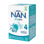 Set Nestle NAN Optipro 4, latte Junior modificato per bambini di età superiore ai 2 anni, 6 x 650 g