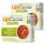 Set für normale Cholesterinwerte, LipiForma Bergamia, 2 x 30 Kapseln