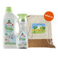 Frosch Baby Set, W&#228;schekonzentrat 1500 ml + Fleckenspray 500 ml + gratis Rucksack