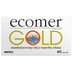 Ecomer Gold, Haifischleberöl aus Grönland, 60 Kapseln