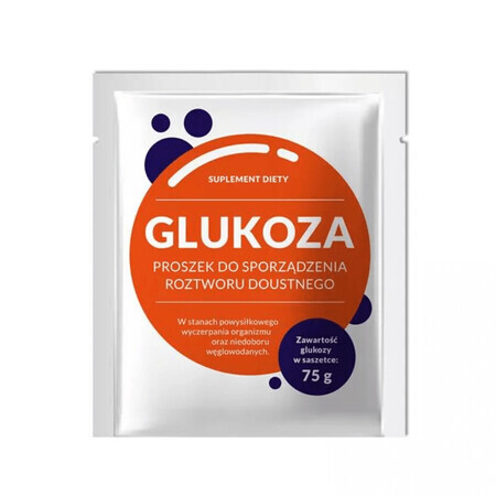 Organic Pharma Glukose, Pulver zum Einnehmen, 75 g