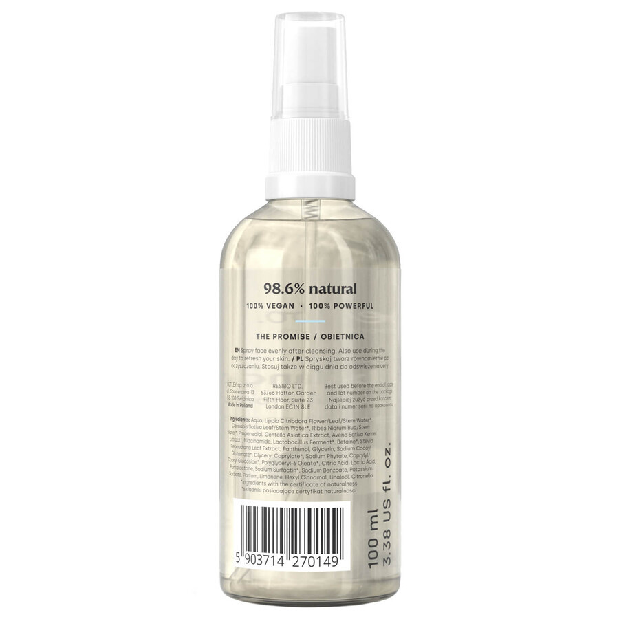 Resibo Mr Balance, toning regulating spray, 100 ml