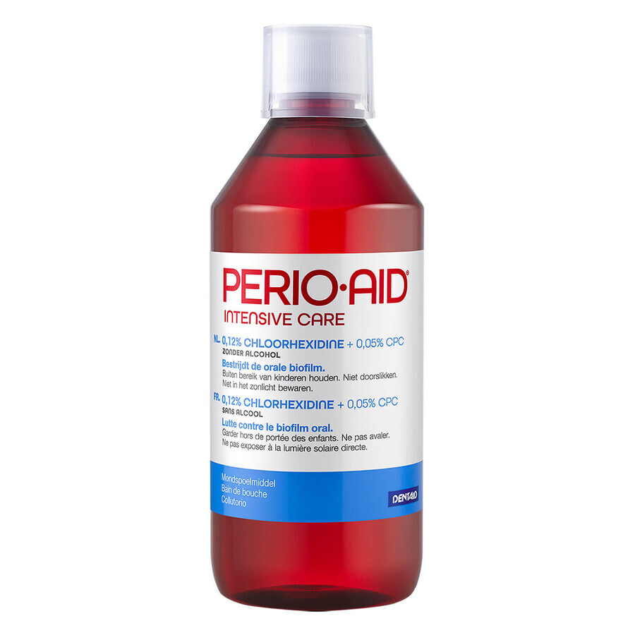 Perio-Aid Intensivpflege 0,12% Chlorhexidin Mundspülung, 500 ml