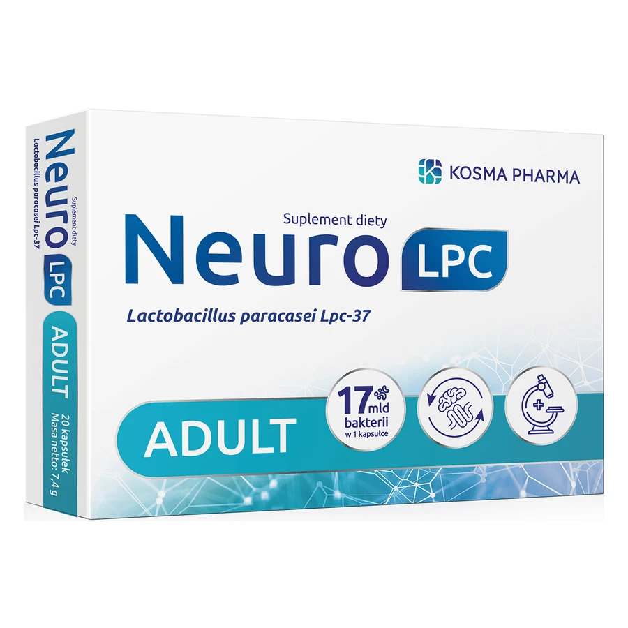 Kosma Pharma NeuroLPC Erwachsene, 20 Kapseln