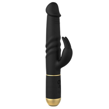 Dorcel Furious Rabbit 2.0, rabbit vibrator, zwart