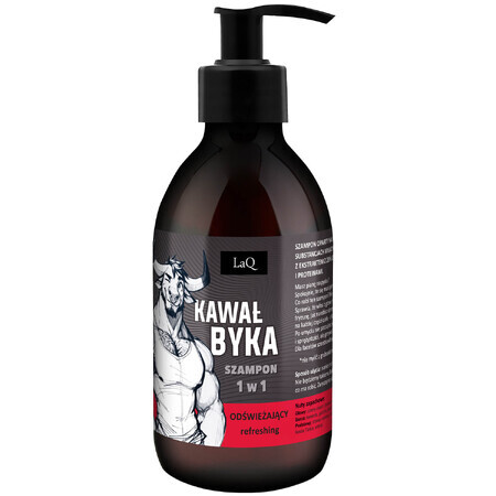 LaQ hair shampoo, Bull's Piece, 300 ml