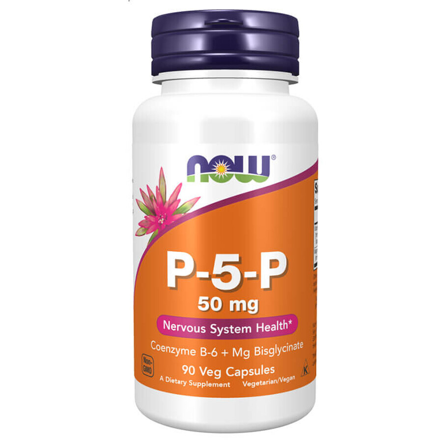 Now Foods P-5-P 50 mg, 90 cápsulas