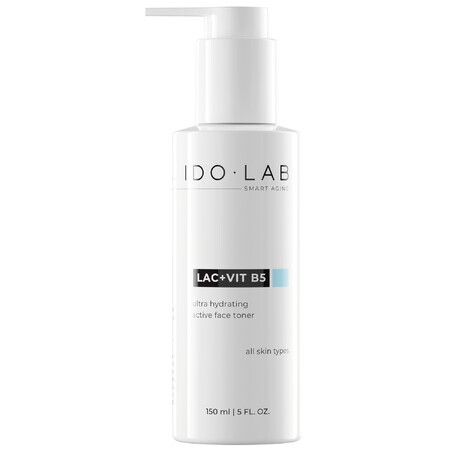 Ido Lab LAC+Vit B5, Tonikum zur Wiederherstellung des natürlichen pH-Wertes, 150 ml