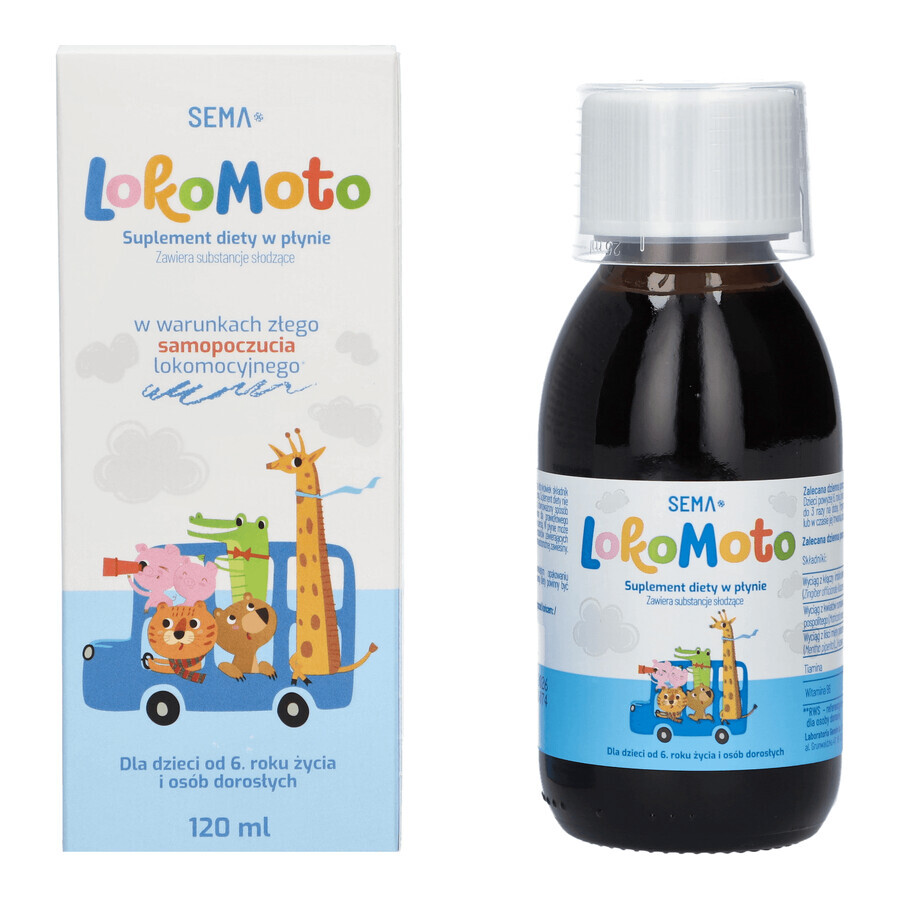 SEMA Lab, LokoMoto, 120 ml ONTPLOFBARE VERPAKKING