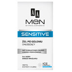 AA Men Sensitive, kühlendes After-Shave-Gel für sehr empfindliche Haut, 100 ml