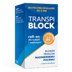 Transpiblock, Anti-Transpirant-Blocker, Roll-on, 50 ml