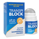 Transpiblock, Anti-Transpirant-Blocker, Roll-on, 50 ml