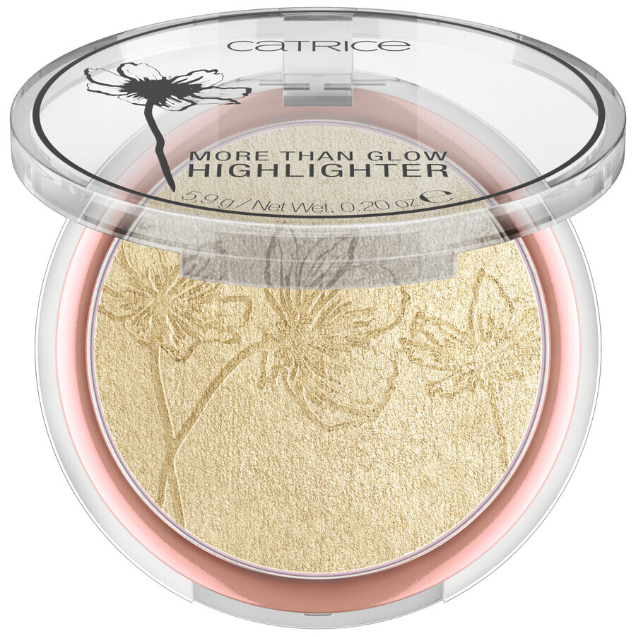 Catrice More Than Glow, Leuchtpuder, Nr. 010 Ultimate Platinium Glaze, 5,9 g