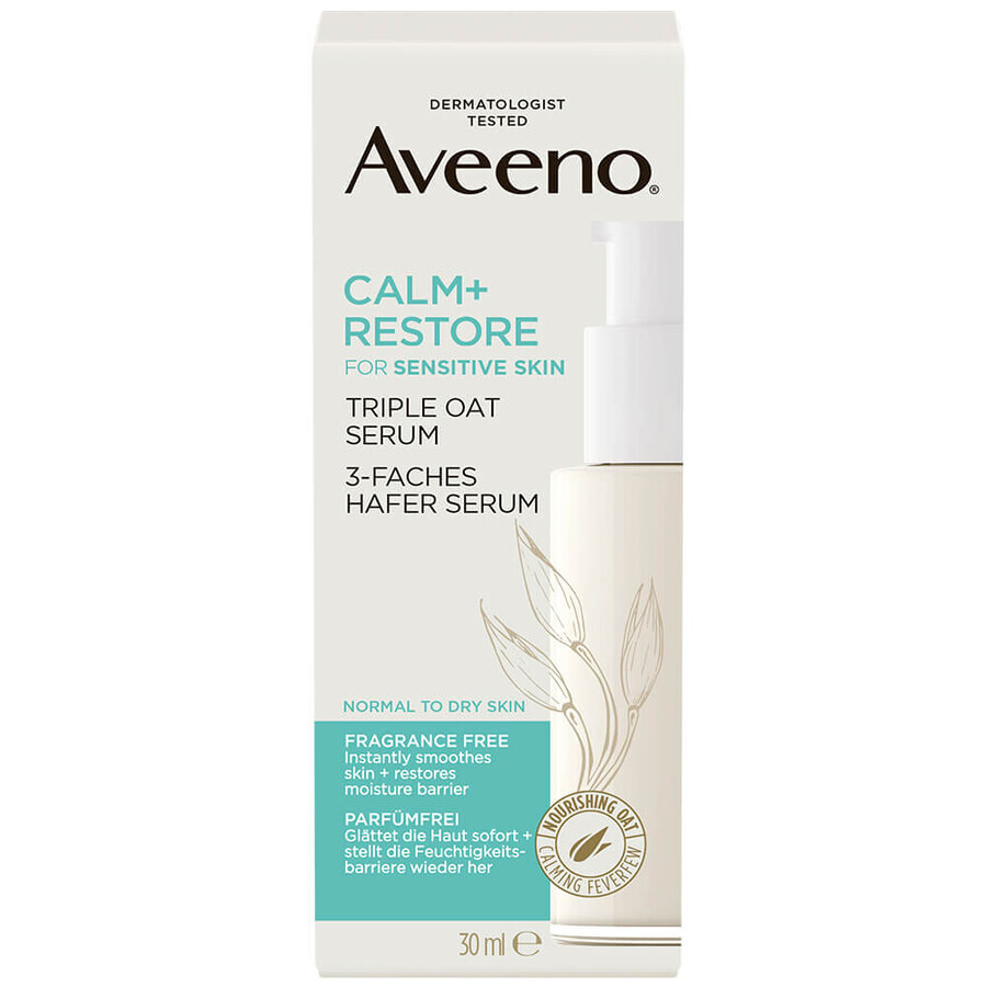 Aveeno Calm+ Restore Dreifach-Hafer-Serum 30 ml