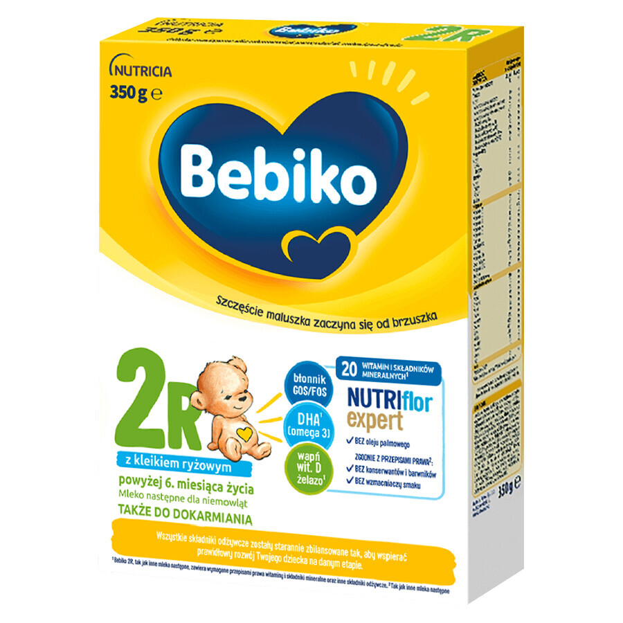 Set Bebiko 2R Nutriflor Expert, Folgemilch mit Reisbrei, ab 6 Monaten, 3 x 350 g