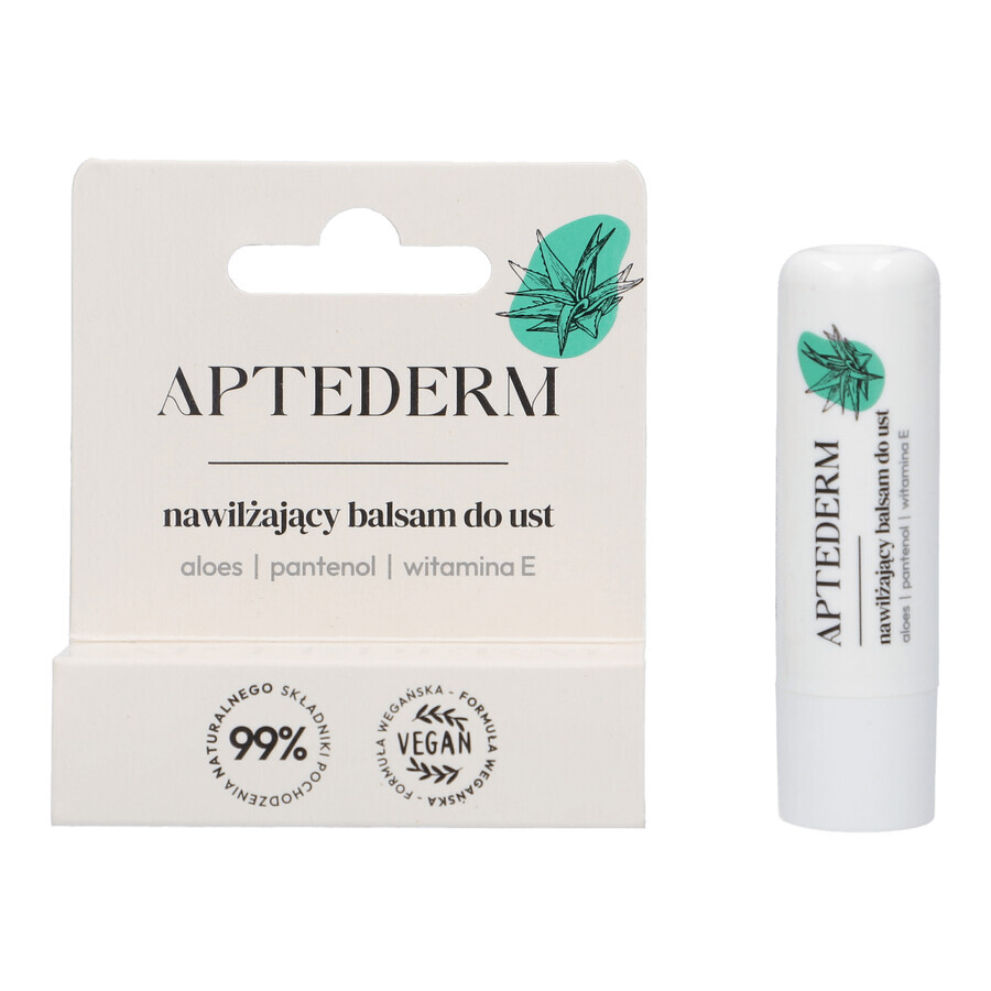 Aptederm feuchtigkeitsspendender Lippenbalsam, 4,8 g