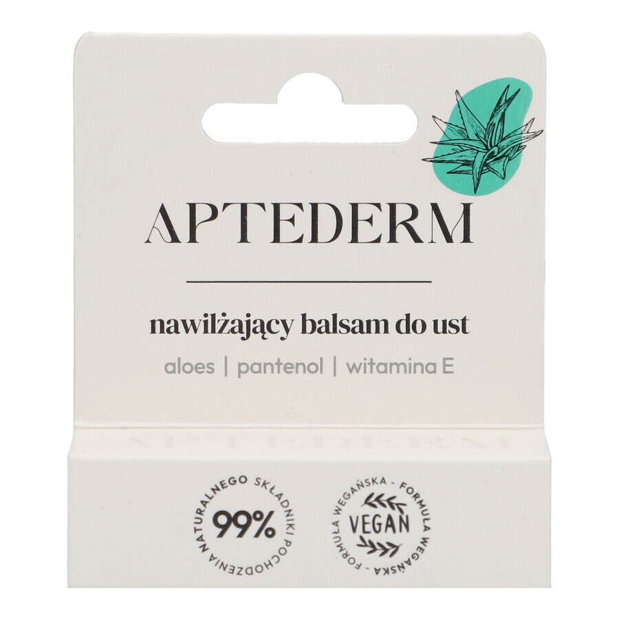 Aptederm feuchtigkeitsspendender Lippenbalsam, 4,8 g