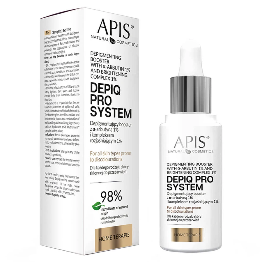 Apis Depiq Pro System, booster depigmentante, 30 ml