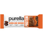 Purella Superfoods Protein, Proteinriegel, Karamell-Brownie, 45 g