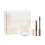 Paese Perfect Set, Hydrobase Unterlage für Make-up, 30 ml + Liloosh Mascara, 10,5 ml + Cotton Delight Lipgloss, 7,5 ml