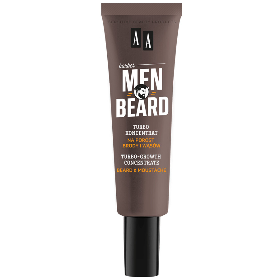 AA Men Beard, Turbokonzentrat für Bart- und Schnurrbartwachstum, 30 ml