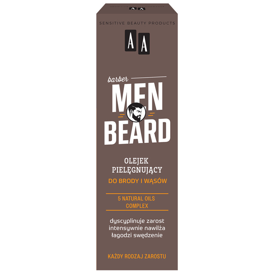 AA Men Beard, Turbokonzentrat für Bart- und Schnurrbartwachstum, 30 ml