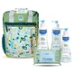 Mustela Layout Backpack, Waschgel, 500 ml + Reinigungswasser, 500 ml + Körpermilch, 300 ml + Feuchttücher, 60 Stück