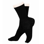 Salvi Compression Diabetic, Diabetikersocken, silber, Größe M, schwarz