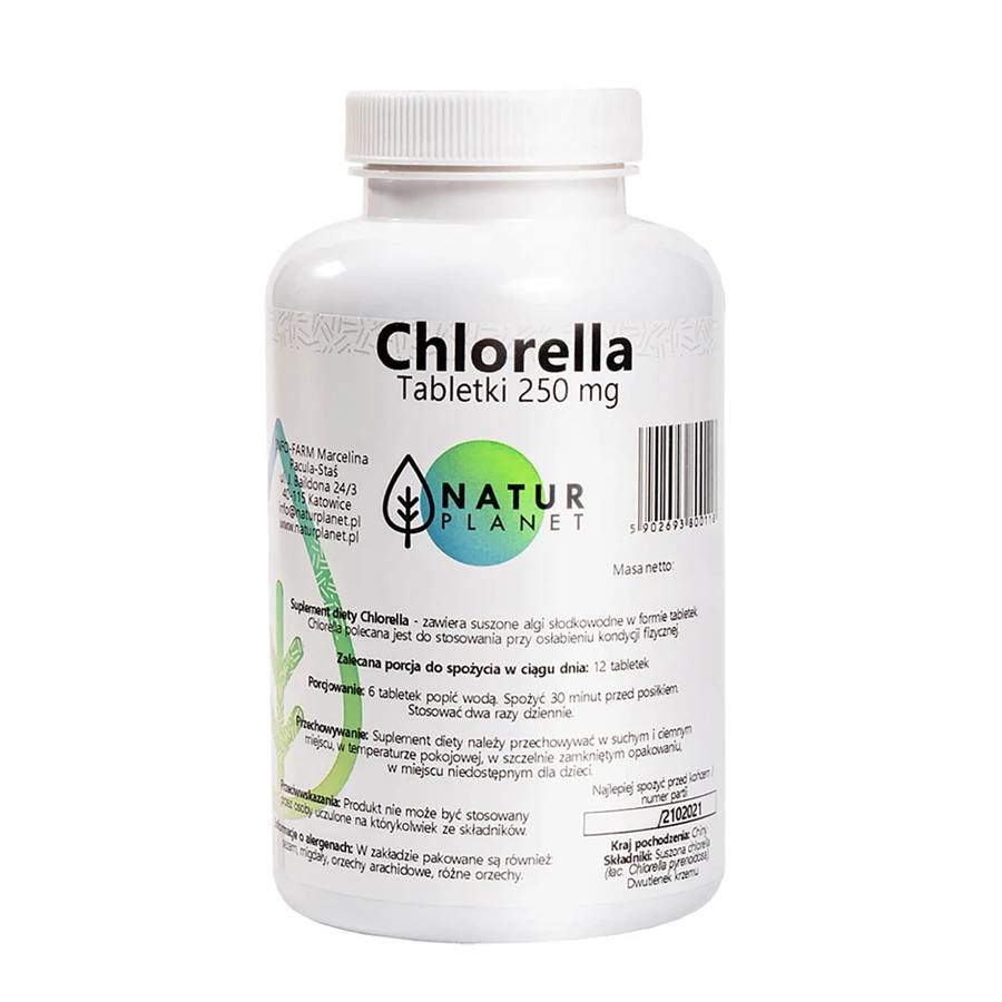 Natur Planet Chlorella, 500 comprimidos