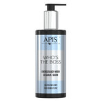 Apis Who's The Boss Set, belebendes 3-in-1 Körper-Duschgel 300 ml + belebende Körper- und Handcreme 300 ml