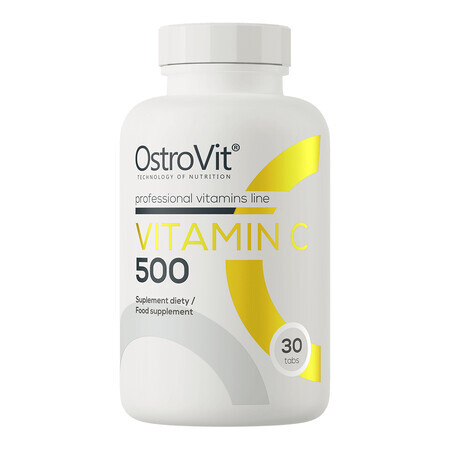 OstroVit Vitamin C 500 mg, 30 Tabletten