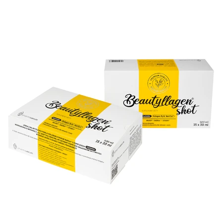 Beautyllagen, Shot, 30 x 30 ml VERUNREINIGTE VERPACKUNG
