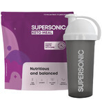 Supersonic Keto Meal, berry lime flavor, 800 g + shaker, 700 ml free