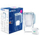 Brita Glas, 2,5 Liter Glasfilterkrug + Maxtra Pro Pure Performance Pure Performance Filter, 1 St&#252;ck