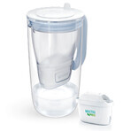 Brita Glas, 2,5 Liter Glasfilterkrug + Maxtra Pro Pure Performance Pure Performance Filter, 1 Stück